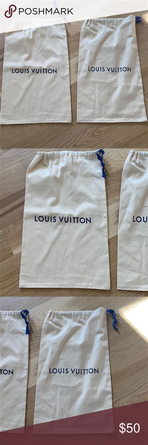 louis vuitton shoe dust bag